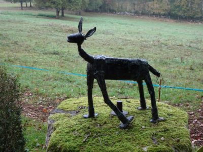 rando occitane-sculpture-biche