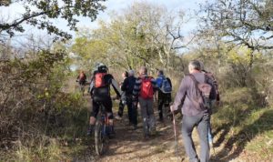 Caillac groupe de randonneurs