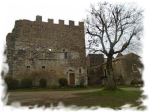 aujols ruine chateau