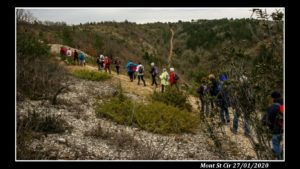 mont St Cir randonneurs