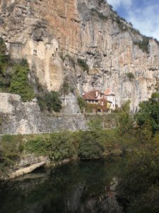 Cabrerets vue sur le village