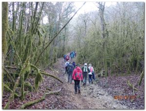 Trespoux chemin de randonnée