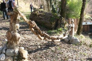 Sauzet lissourgues moulin bas chaine en bois sculptée
