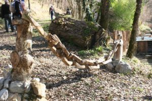 Sauzet lissourgues moulin bas chaine en bois sculptée