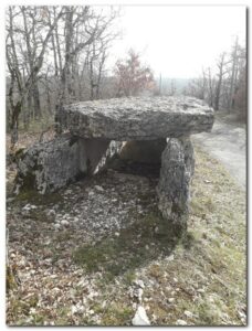 Le Cluzel LOT dolmen