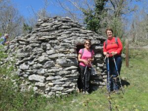 Gariotte à lentillac du causse sur le chemin du Dolmen