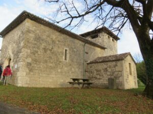 église st Clément à Cézac dans le lot